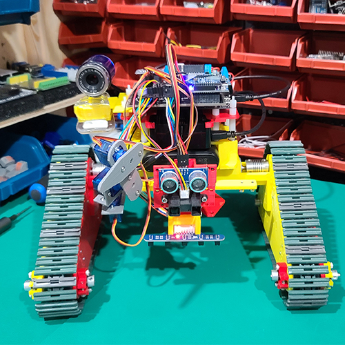 Raspi Tracked Robot